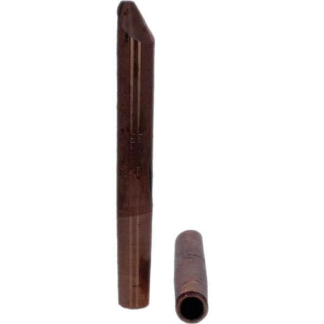 Tuffaloy 137-1416 Spot Welder Tips; Tip Type: Straight Tip D Nose (Offset) ; Material: RWMA Class 1 - C15000