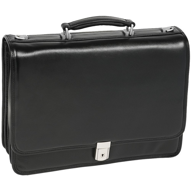 MCKLEIN COMPANY, LLC 43555 McKlein River North Leather Briefcase, Black