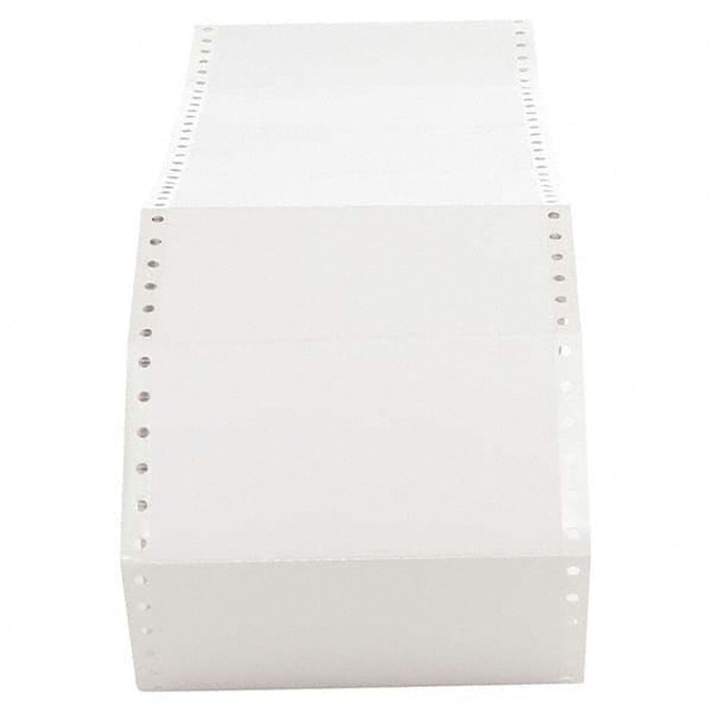UNIVERSAL UNV75114 Label Maker Label: White, Paper, 5" OAL, 3,000 per Roll