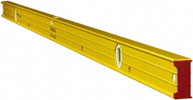 Stabila 38672 Magnetic 72" Long 3 Vial Box Beam Level