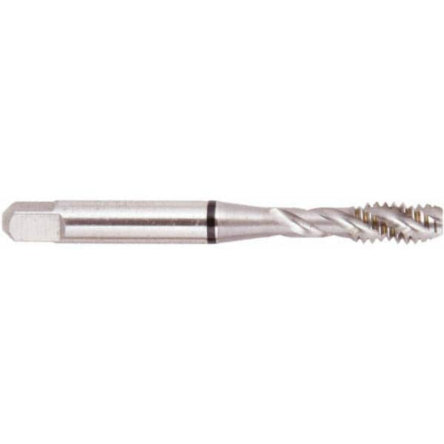 Regal Cutting Tools 033000TC Spiral Flute Tap: #4-40, UNC, 2 Flute, Bottoming, 2B Class of Fit, High Speed Steel, Bright/Uncoated