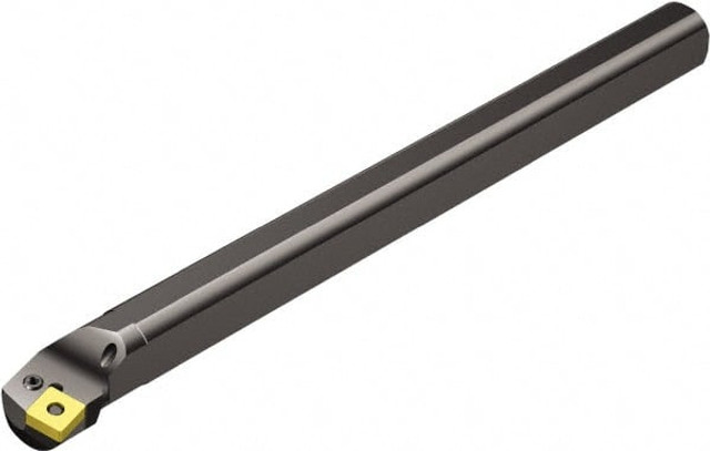 Sandvik Coromant 6049326 Indexable Boring Bar: A40T-PSKNL12, 50 mm Min Bore Dia, Left Hand Cut, 40 mm Shank Dia, 15 ° Lead Angle, Steel