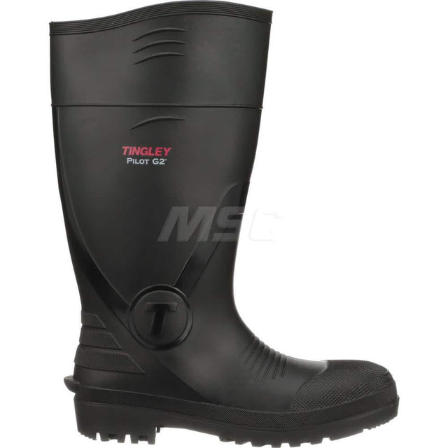 Tingley 31161.15 Work Boot: Size 15, 15" High, Polyvinylchloride, Plain Toe