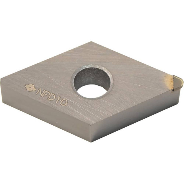 Sumitomo 332T015 Turning Inserts; Insert Style: DNMA ; Insert Size Code: 432 ; Insert Shape: Diamond ; Included Angle: 55.0 ; Inscribed Circle (Decimal Inch): 0.5000 ; Corner Radius (Decimal Inch): 0.0315