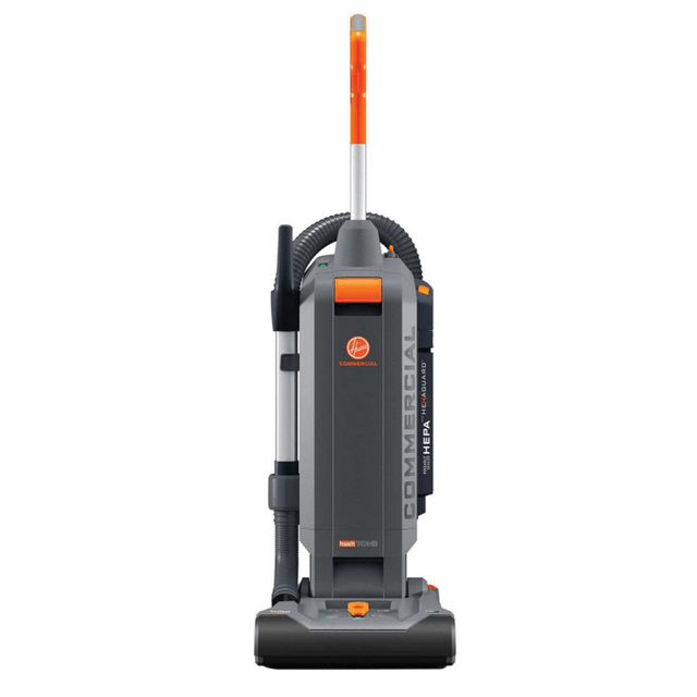 PEERLESS INDUSTRIES, INC. CH54113 Hoover Commercial HushTone 13+ HEPA Upright Vacuum