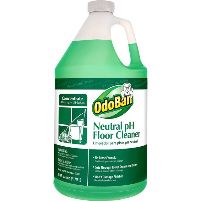 CLEAN CONTROL CORPORATION 936162-G4 OdoBan Professional Series No-Rinse Neutral pH Floor Cleaner Concentrate, 1 Gallon CLEAN CONTROL CORPORATION 936162-G4 OdoBan Professional Series No-Rinse Neutral pH Floor Cleaner Concentrate, 1 Gallon