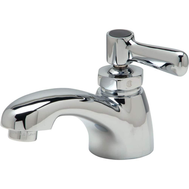 Zurn Z82701-XL Lavatory Faucets; Inlet Location: Bottom ; Spout Type: Fixed ; Inlet Pipe Size: 3/8 ; Inlet Gender: Female ; Handle Type: Lever ; Maximum Flow Rate: 2.2