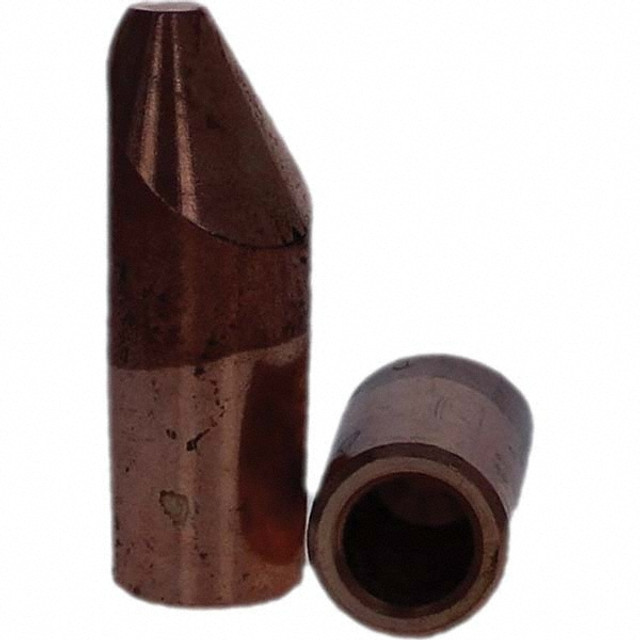 Tuffaloy 137-1507 Spot Welder Tips; Tip Type: Straight Tip D Nose (Offset) ; Material: RWMA Class 1 - C15000