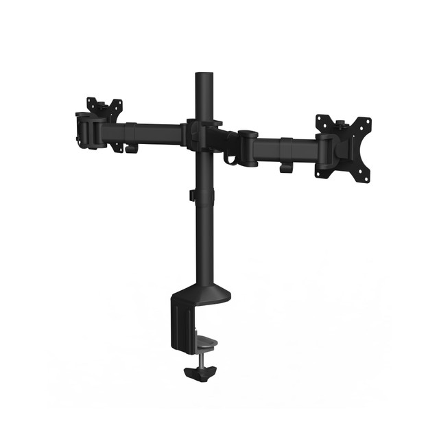 FELLOWES INC. 8502601 Fellowes Reflex Dual Monitor Arms, 21-3/4inH x 4-1/2inW x 28-5/8inD, Black FELLOWES INC. 8502601 Fellowes Reflex Dual Monitor Arms, 21-3/4inH x 4-1/2inW x 28-5/8inD, Black