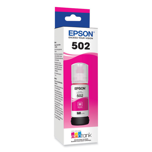 EPSON AMERICA, INC. T502320S T502320-S (502) Ink, 6,000 Page-Yield, Magenta