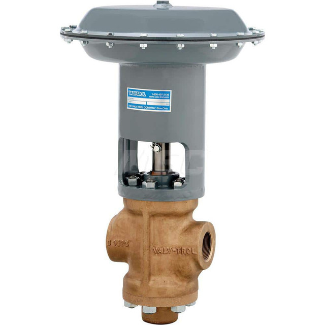 Valv-Trol D1010NC Diaphragm Valves; End Connection: Female NPT ; Body Material: Bronze; Stainless Steel ; Cv Rating: 4.2 ; Maximum Working Pressure: 4000.000