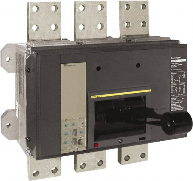 Square D RGF36160U31A 1600 Amp, 600 VAC, 3 Pole, Panel Mount Molded Case Circuit Breaker