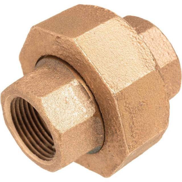 USA Industrials ZUSA-PF-15553 Brass & Chrome Pipe Fittings; Fitting Type: Union ; Material Grade: CA360 ; Connection Type: Threaded ; Fitting Shape: Straight ; Thread Standard: NPT ; Class: 250