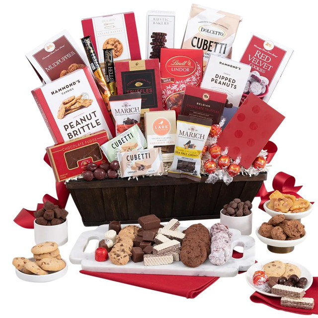 RISE NORTH AMERICA LLC 4063 Gourmet Gift Baskets Deluxe Chocolate Gift Basket