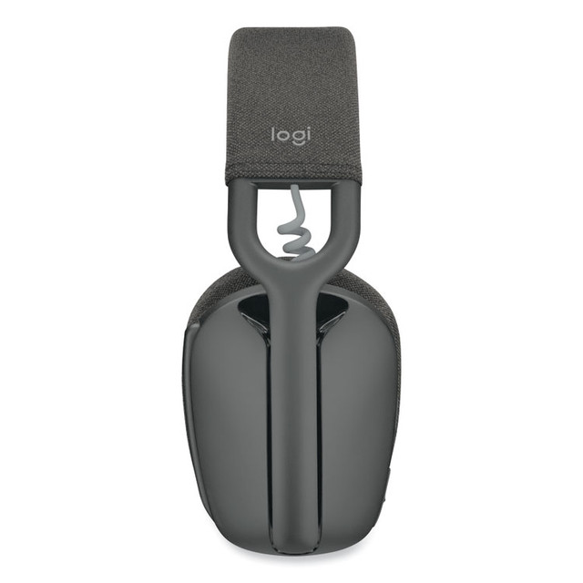 LOGITECH, INC. 981001198 Zone Vibe Wireless Binaural Over The Head Headset, Graphite