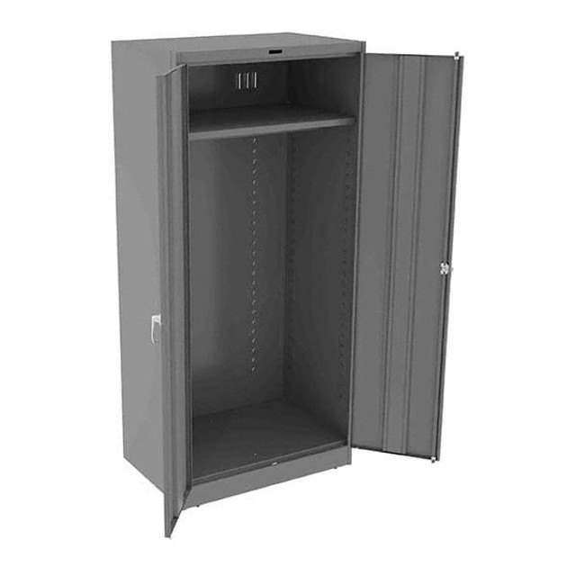 Tennsco 7824W-MGY Wardrobe Storage Cabinet: 36" Wide, 24" Deep, 78" High