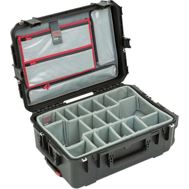 SKB CORPORATION 3I-2215-8DL SKB Cases iSeries Protective Case With Padded Dividers, Lid Divider And Wheels, 22inH x 15-1/2inW x 8inD, Black SKB CORPORATION 3I-2215-8DL SKB Cases iSeries Protective Case With Padded Dividers, Lid Divider And Wheels, 22inH x 15-1/2inW x 8inD, Black
