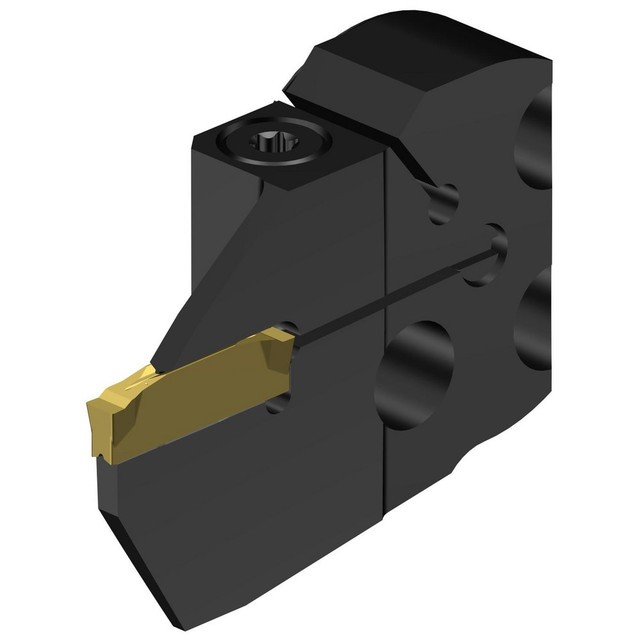 Sandvik Coromant 8359129 Modular Grooving Cutting Unit Heads; System Size: 32 ; Maximum Depth of Cut (Decimal Inch): 0.7087 ; Maximum Depth of Cut (mm): 18.00 ; Minimum Groove Width (Decimal Inch): 1.6181 ; Minimum Groove Width (mm): 41.10