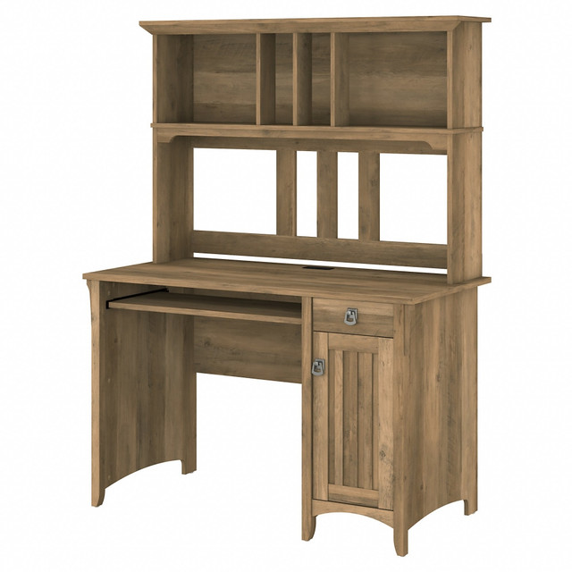 BUSH INDUSTRIES INC. MY72408-03 Bush Furniture Salinas 48inW Computer Desk With Hutch, Reclaimed Pine, Standard Delivery BUSH INDUSTRIES INC. MY72408-03 Bush Furniture Salinas 48inW Computer Desk With Hutch, Reclaimed Pine, Standard Delivery