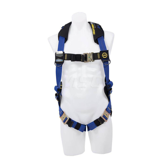 Werner H013001XS Fall Protection Harnesses: 400 Lb, Single D-Ring Style, Size Small, For General Industry, Back