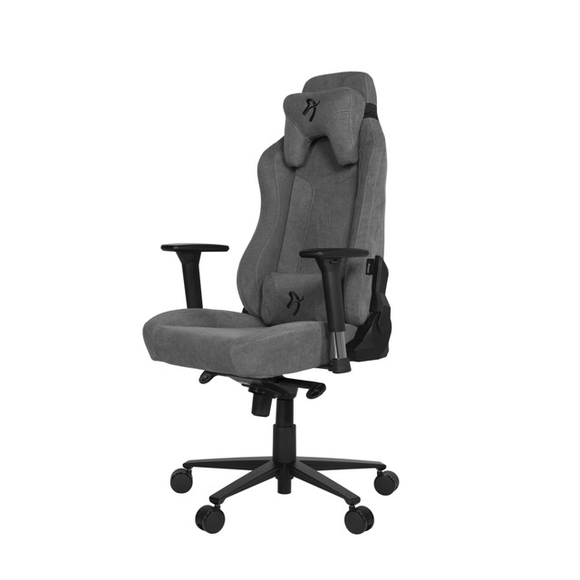 AROZZI NORTH AMERICA INC. VERNAZZA-SFB-ASH Arozzi Vernazza Premium Ergonomic Fabric High-Back Gaming Chair, Ash Gray/Black AROZZI NORTH AMERICA INC. VERNAZZA-SFB-ASH Arozzi Vernazza Premium Ergonomic Fabric High-Back Gaming Chair, Ash Gray/Black