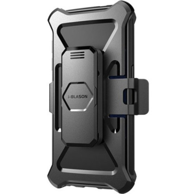 CONTEMPORARY IMPORTS, INC. i-Blason S7E-PRIME-BLACK  Prime Carrying Case (Holster) Smartphone - Black - Impact Resistant, Abrasion Resistant, Shock Absorbing, Bump Resistant, Drop Resistant - Silicone, Polycarbonate - Holster, Belt Clip - 2 x Pieces 