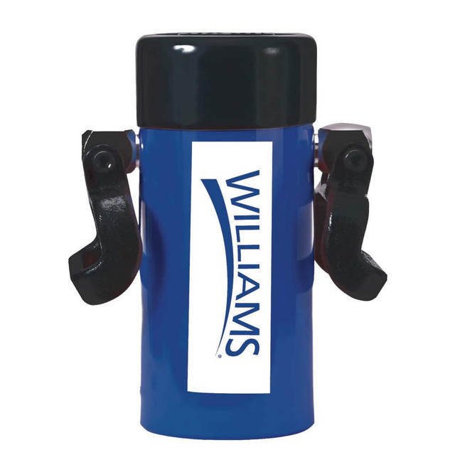 Williams 6C75T13 Portable Hydraulic Cylinders; Actuation: Single Acting ; Load Capacity: 75TON ; Stroke Length: 13.11 ; Piston Stroke (Decimal Inch): 13.11 ; Cylinder Effective Area: 16.10 ; Lowered Height: 19.37