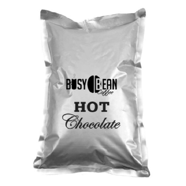 BUSY BEAN COFFEE, INC Hoffman 30003  Busy Bean Soluble Hot Chocolate Powder Mix, Sugar-Free, 2 Lb, Pack Of 6 Bags