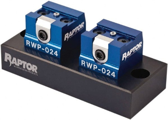 Raptor Workholding RWP-024-2XR Modular Dovetail Vise: 3/4'' Jaw Width, 0.75'' Max Jaw Capacity