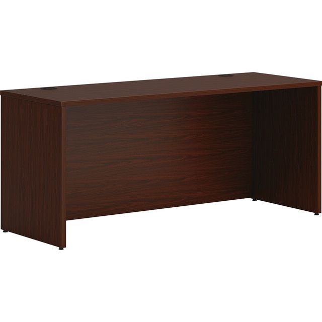 HNI CORPORATION HONLCS6624LT1 HON Mod 66in Credenza Computer Desk Shell, Mahogany