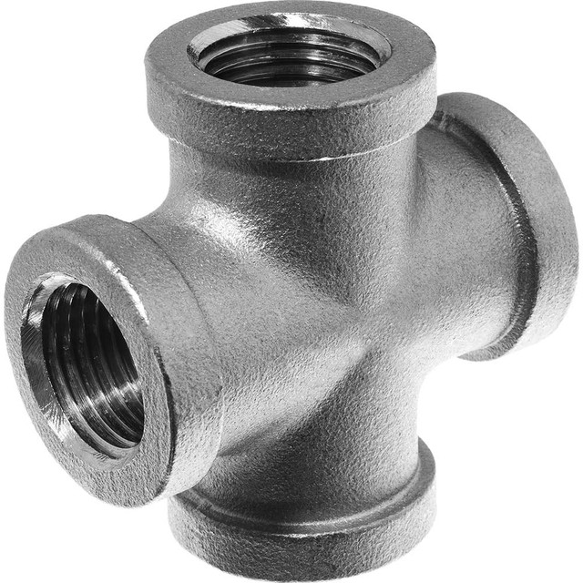 USA Industrials ZUSA-PF-7494 Pipe Fitting: 1/2 x 1/2 x 1/2 x 1/2" Fitting, 316 Stainless Steel