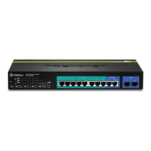 TRENDNET INC. TRENDnet TPE-1020WS  TPE 1020WS 10-Port Gigabit Web Smart PoE+ Switch