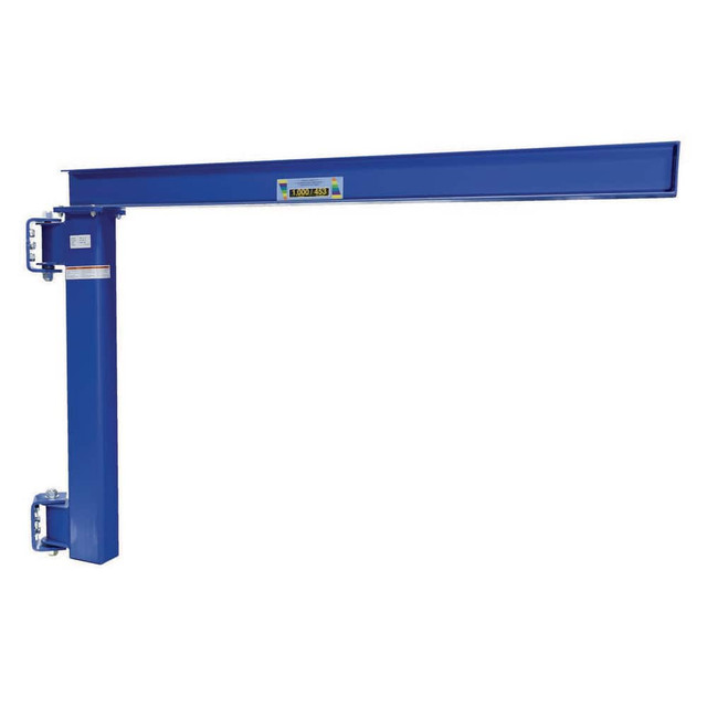 Vestil JIB-LC-10 Jib Crane: Wall Mount, 1,000 lb Limit, 180 ° Rotation