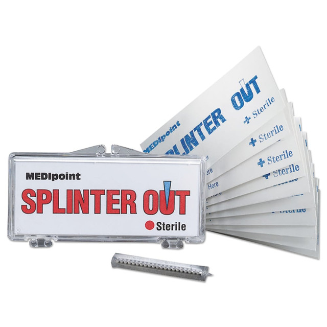 PAC KIT SAFETY EQUIPMENT CO. 22-410 First Aid Only Splinter Out Refill For SmartCompliance General Business Cabinets, 3in, Box Of 10 Splinter Removers PAC KIT SAFETY EQUIPMENT CO. 22-410 First Aid Only Splinter Out Refill For SmartCompliance General Business Cabinets, 3in, Box Of 10 Splinter Removers