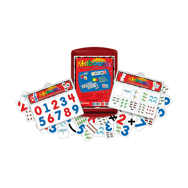 BARKER CREEK PUBLISHING, INC. Barker Creek LM2410  Magnets, Learning Magnets, Numbers And Counting Units Activity Kit, Grades Pre-K+, Pack Of 50