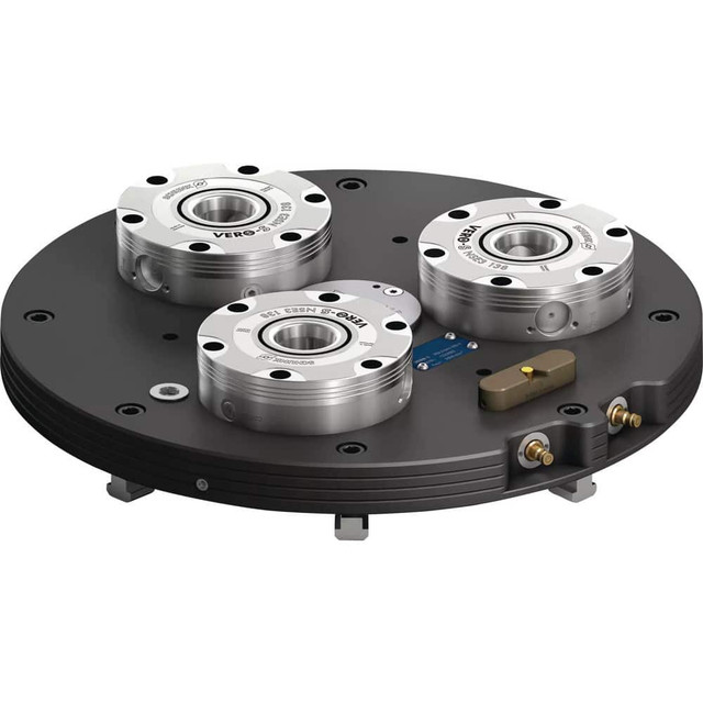 Schunk 1323582 CNC Stationary Clamping Modules; Number of Module Centers: 3 ; Series: NSL3 Turn ; Distance Between Module Centers (mm): 200.00 ; Length (mm): 450.00 ; Width (Mm - 2 Decimals): 450.00
