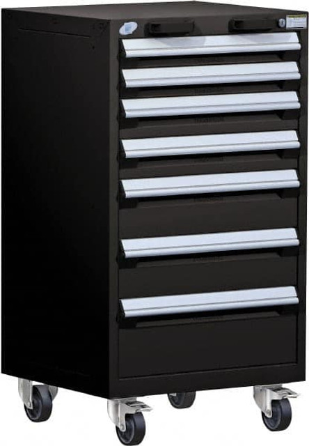 Rousseau Metal R5BCD-3851-091 Steel Tool Roller Cabinet: 7 Drawers