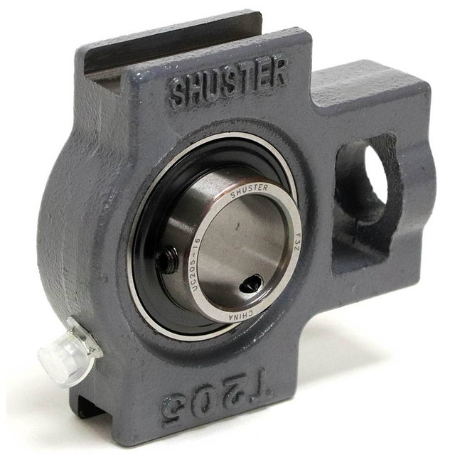 Shuster 07561647 UCT205-16, 1" ID, 3-1/2" OAL x 97mm OAH, Ball Bearing Take-Up Unit