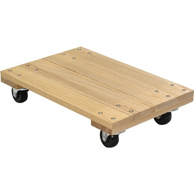 Vestil HDOS-1624-9 Dolly: Hardwood Top