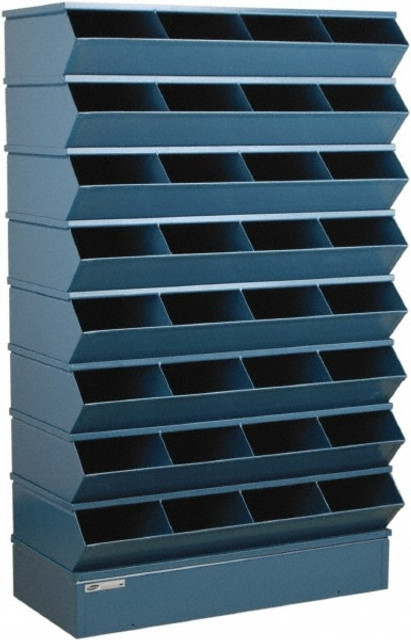 Stackbin 3-332SSB 8 Bin, Shelving Unit with Openings & Base