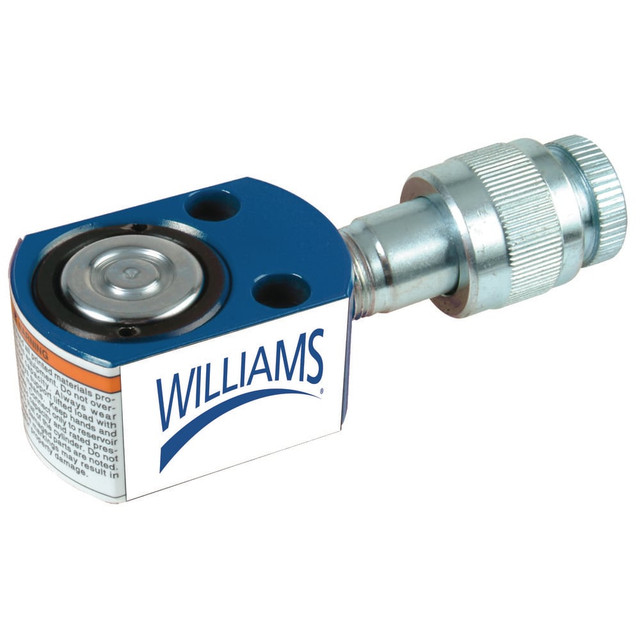 Williams 6CF05T03 Portable Hydraulic Cylinders; Actuation: Double Acting ; Load Capacity: 5TON ; Stroke Length: .24 ; Piston Stroke (Decimal Inch): .24 ; Oil Capacity: .26 ; Cylinder Effective Area: 1.18