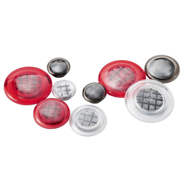 OFFICE DEPOT ODMAG-TRA  Brand Translucent Magnets, Assorted, Pack Of 30