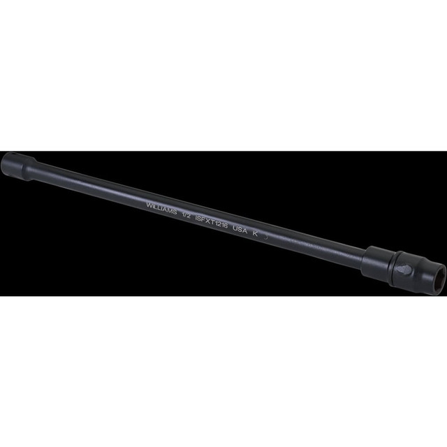 Williams JHWISSXT312 Socket Extensions; Tool Type: Tension Socket Flextensions ; Extension Type: Non-Impact ; Drive Size: 1/2in (Inch); Finish: Black Industrial ; Overall Length (Decimal Inch): 3.0200 ; Material: Steel