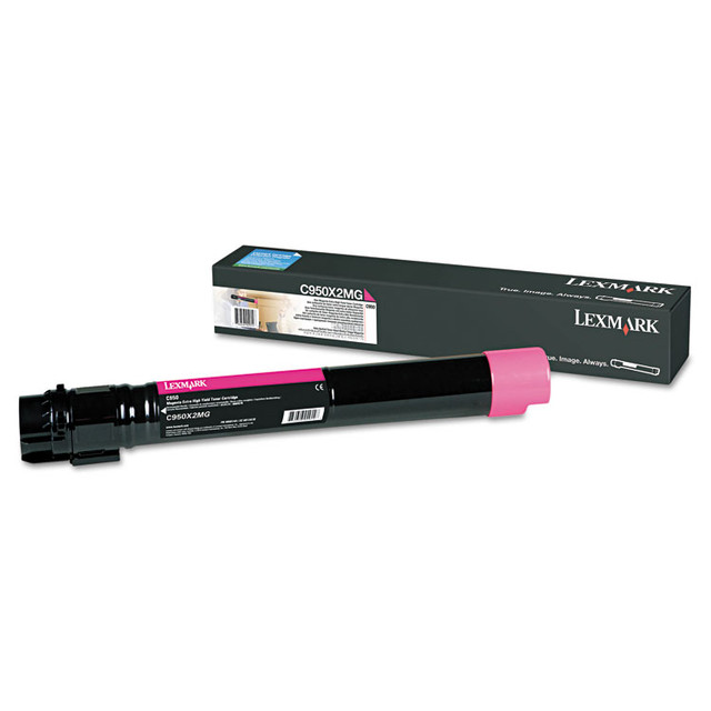 LEXMARK INT'L, INC. C950X2MG C950X2MG Extra High-Yield Toner, 22,000 Page-Yield, Magenta
