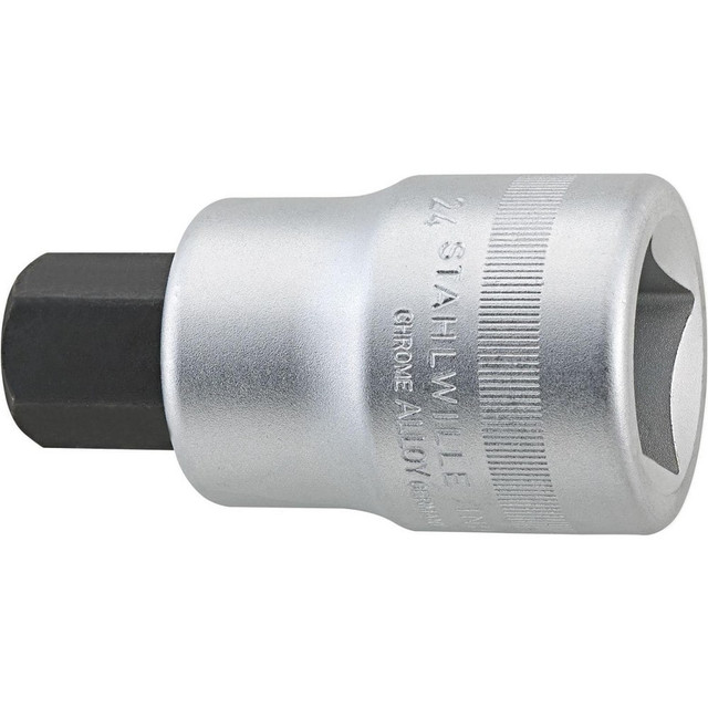 Stahlwille 06050019 Hand Hex & Torx Bit Sockets; Socket Type: Metric Hex Bit Socket ; Hex Size (mm): 19.000 ; Bit Length: 25mm ; Insulated: No ; Tether Style: Not Tether Capable ; Material: Chrome Alloy Steel