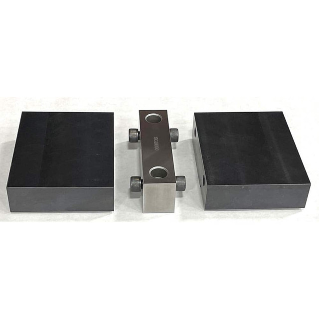 Toolex SCJ6025 Vise Jaw Sets; Jaw Width (mm): 152.4; Jaw Width (Inch): 6; Set Type: Component Kit; Material: Steel; Vise Compatibility: 6" Vises; Jaw Height (mm): 38.608; Jaw Height (Decimal Inch): 1.52; Jaw Thickness (Decimal Inch): 5.94; Hard or So