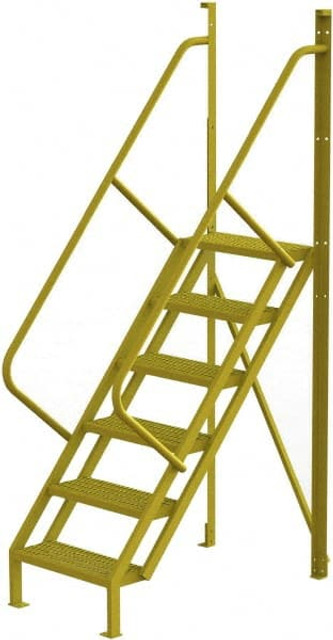 TRI-ARC UCL5006242 6-Step Ladder: Steel, 102" OAH