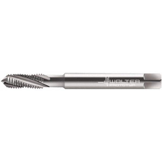 Walter-Prototyp 5076488 Spiral Flute Tap: M2.50 x, 0.45, Metric, 3 Flute, Modified Bottoming, 6HX Class of Fit, Powdered Metal, Bright/Uncoated