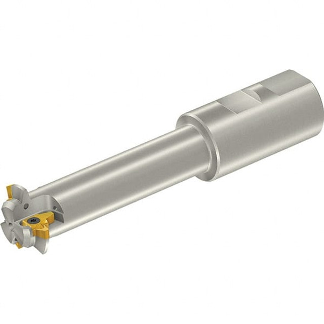 Vargus 073-00045 Indexable Thread Mill: 21.6 mm Cut Dia, 50 mm Max Hole Depth, Internal & External