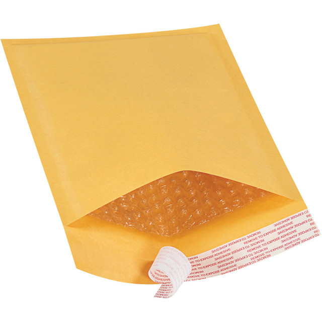 B O X MANAGEMENT, INC. B853SS Office Depot Brand Kraft Self-Seal Bubble Mailers, #0, 6in x 10in, Pack Of 250 B O X MANAGEMENT, INC. B853SS Office Depot Brand Kraft Self-Seal Bubble Mailers, #0, 6in x 10in, Pack Of 250